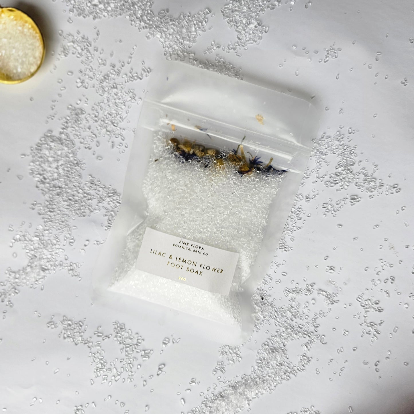 Lilac & Lemon Flower Petite Foot Soak - 25g